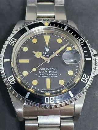 1978 Rolex Submariner Date Ref.  1680 Mark Ii Tritium Dial With Org.  Punched Paper