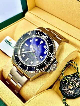 Rolex Deap Sea Dweller 12660 James Cameron Deep - Blue Edition 3