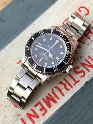 Rolex Oyster Perpetual Sea Dweller Watch Ref 16660 Matte Dial (1981)