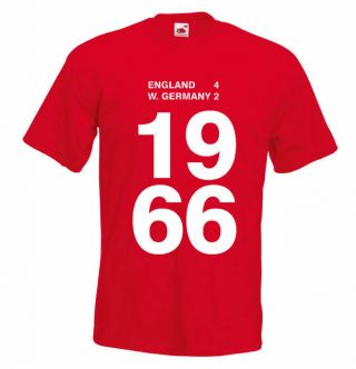 England 1966 World Cup Final T Shirt - All Sizes -