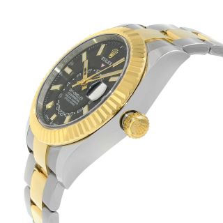 Rolex Sky - Dweller 326933 bk Steel & 18K Yellow Gold Automatic Men ' s Watch 3