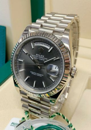 Rolex Day - Date 40 228239 White Gold BOX AND PAPERWORK 2018 3