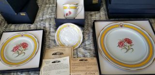 Woodmere White House China Ulysses S.  Grant Dinner & Dessert Plates,  Cup/saucer