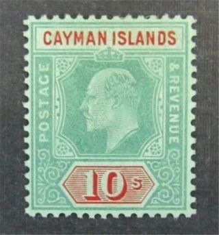 Nystamps British Cayman Islands Stamp 30 Og H $230