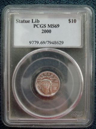 2000 United States - 10 Dollars - American Platinum Eagle Bullion - 8629