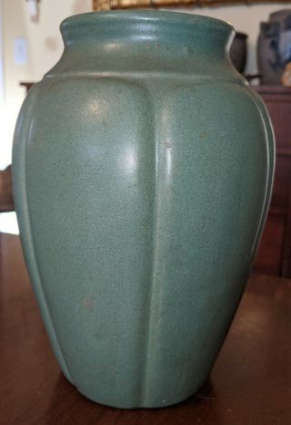 Zanesville Stoneware American Art Pottery Matte Green Vase 795 Arts & Crafts