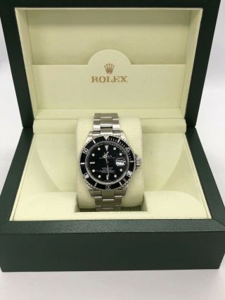 2006 Rolex Submariner Date 40 Mm Stainless Steel Watch W/ Box