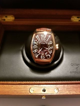 Franck Muller 18k Rose Gold Master Of Complications 8880 Watch