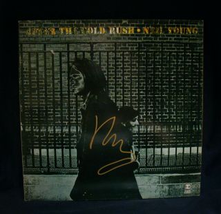 Neil Young Autographed After The Gold Rush Album Near Uk Import Album Csn&y