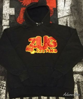 Rare Zug Izland Hoodie Size 2xl Psychopathic Records Hatchetman Icp Juggalo