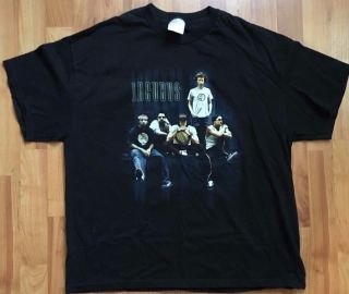 2002 Incubus T Shirt Sz Xl Black Tour Morning View