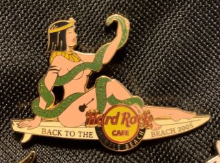 Hard Rock Cafe 2005 Myrtle Beach Back To The Beach Egyptian Princess Pin