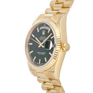Rolex Day - Date Auto 36mm Yellow Gold Mens President Bracelet Watch 118238 3
