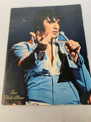 Elvis Presley Tour Photo Album Rca Records Concert Program Tour Book Booklet