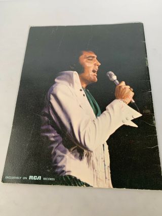 Elvis Presley Tour Photo Album RCA Records Concert Program Tour Book Booklet 2