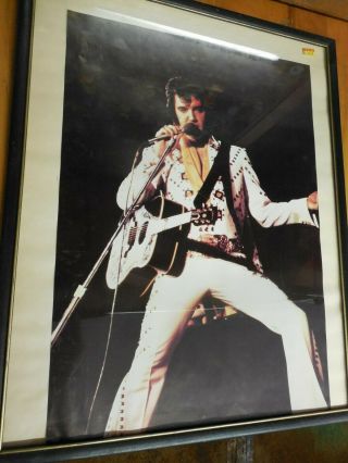 Vintage Elvis Presley Rock Legend 13 " X 18.  5 " Poster Picture