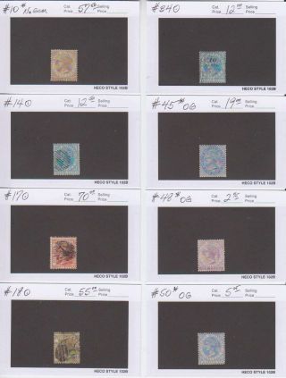 A5277: Straits Settlements Stamp Collection; Cv $1100