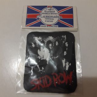 Vintage Skid Row 80s Patch Heavy Metal
