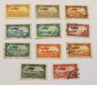Syria 1931 - 33 Air Complete Set