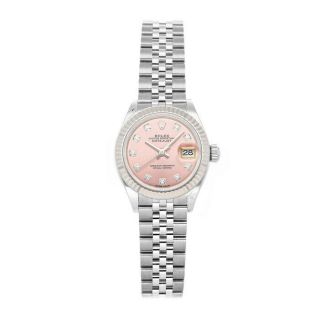 Rolex Datejust Auto Steel Gold Diamonds Ladies Jubilee Bracelet Watch 279174