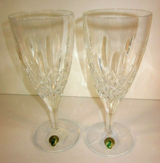 2 Waterford Crystal Lismore Traditions Iced Beverage Glasses 127924 Ireland
