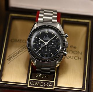 Vintage 1976 Omega Speedmaster Professional Watch 145.  022 - 76 Full Set Box&papers