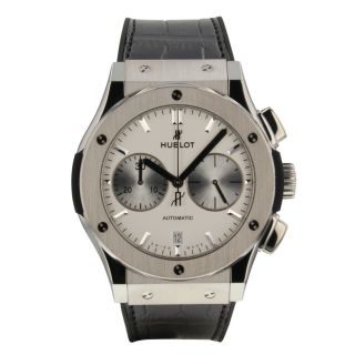 Hublot Classic Fusion Chronograph 45 Mm Titanium Watch 521.  Nx.  2611.  Lr Complete
