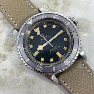 Vintage Tudor (by Rolex) Submariner Snowflake Wristwatch Ref.  7016/0 Blue Dial 3