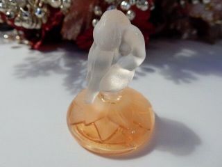 Lalique Miniature Perfume Bottle (full) 1996 Limited Edition " Le Nu " Mini