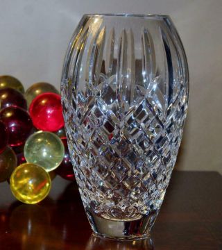Waterford Crystal Lismore Essence 9 " Vase - Or Better