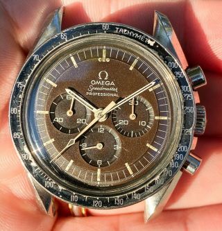 Vintage Omega Speedmaster Pre - Moon Tropical Chronograph Watch Ref.  145.  022 - 69