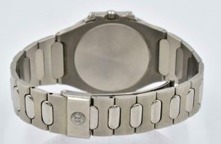 Rare Men ' s Steel Patek Philippe Nautilus Wristwatch Ref.  3770 Circa 1981 2