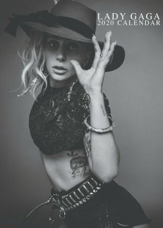 Lady Gaga Calendar 2020 Large Uk Wall A3 Poster Size & By Oc
