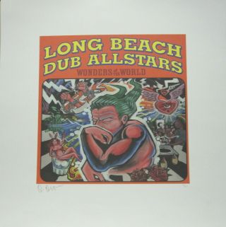 Long Beach Dub Allstars 2001 Rare Opie Ortiz Autographed 