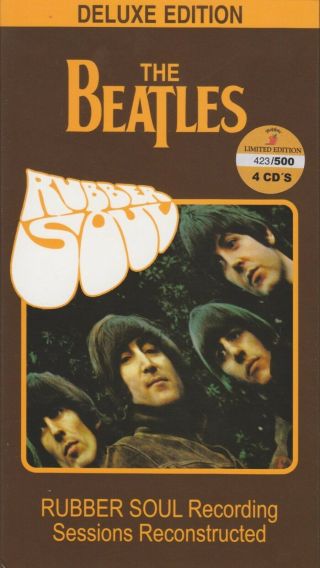 Beatles Rubber Soul Deluxe Edition Demo Cd Promo Dvd Paul Mccartney Ringo Starr