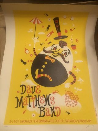 Dave Matthews Band Poster Spac 2007