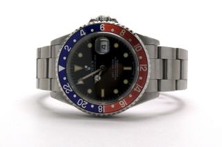 Rolex Gmt Master Pepsi Stainless Steel Watch 16700 C Serial 1992
