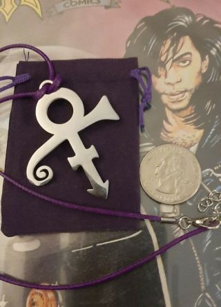 PRINCE ROGERS NELSON SYMBOL NECKLACE 2