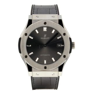 Hublot Classic Fusion Titanium Automatic 45mm Grey Watch 511.  Nx.  7071.  Lr Complete