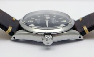 Rare Vintage Rolex Explorer Matte Black Dial Watch Ref.  1016 Circa 1976 3