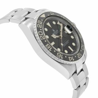 Rolex GMT - Master II Black Dial Steel Ceramic Bezel Automatic Mens Watch 116710 3
