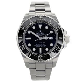 Rolex Deepsea Sea - Dweller 116660 Black Dial Steel Automatic Mens Watch