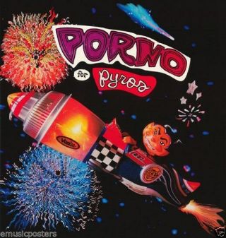 Porno For Pyros " 1993 Album " U.  S.  Promo Poster - Jane 