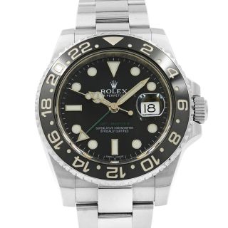 Rolex GMT - Master II Black on Black 116710LN Steel Automatic Mens Watch 2