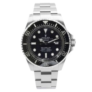 Rolex Sea - Dweller Deepsea 126660 Black Dial Steel Automatic Mens Watch
