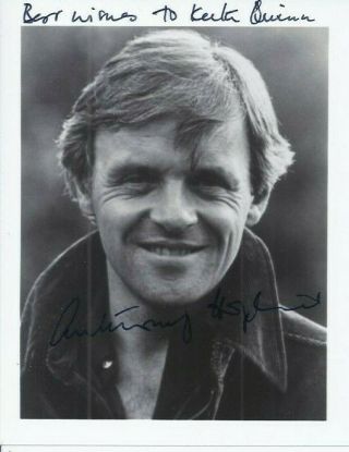 Anthony Hopkins Signed Photo Autographed 4x5 Silence Of The Lambs Zorro Thor