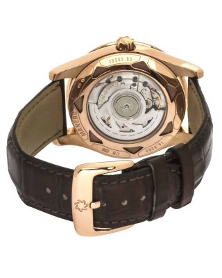 Carl F.  Bucherer Manero Big Date Power Reserve 18k Rose Gold Auto Men ' s Watch 3