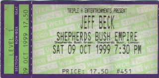Jeff Beck 1999 Shepherd 