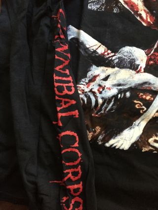 Cannibal Corpse Tomb of the Mutilated longsleeve shirt death metal large 2