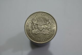 Kenya 2 Shillings 1969 B24 Z940